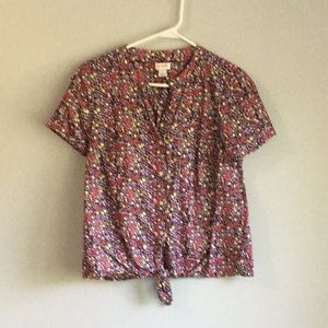 J. Crew cute cotton blouse